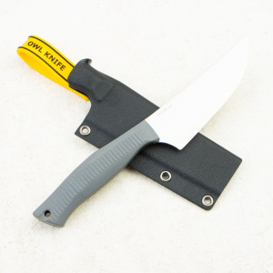 Нож OWL Пчак S F, Elmax Cryo, G10 Gray, Kydex