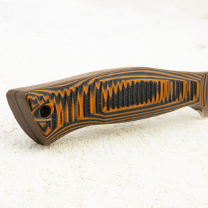 Нож OWL S130 F Универсал, N690 Cryo, G10 Black/Orange, Kydex