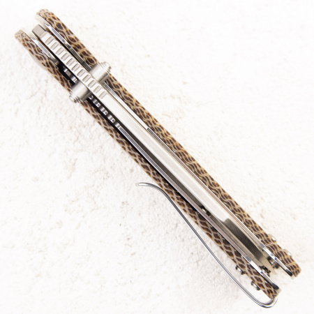 Нож QSP Penguin, D2, Micarta Brown Texture Нож QSP Penguin, D2, Micarta Brown Texture - купить в интернет-магазине Blademan