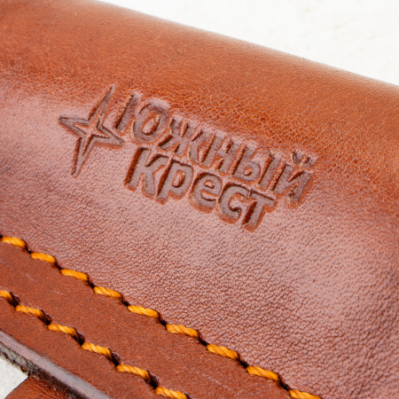 Нож Южный Крест Барибал, VG10, Конвекс, Микарта Койот, Насечка