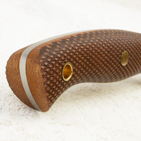 Нож Южный Крест Нессмук Норд Хантер, VG10, Конвекс, Микарта Койот, Насечка