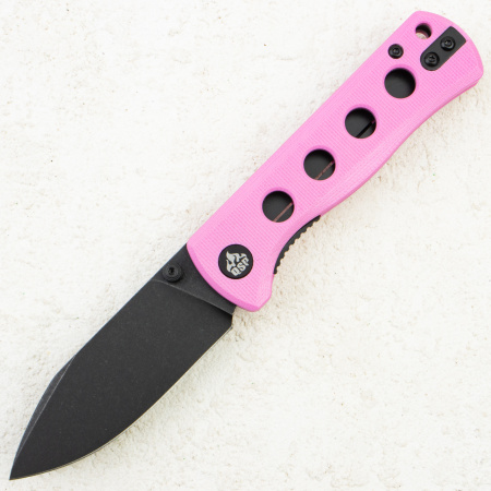 Нож QSP Canary Folder, 14C28N, Pink G10 Handle, QS150-H2