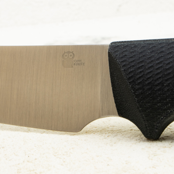 Нож OWL Ulula F, Elmax Cryo, Micarta Black, Kydex