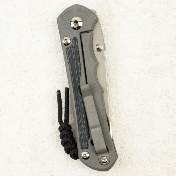 Нож Chris Reeve Large Inkosi Insingo, CPM MagnaCut, Titanium/Black Canvas Micarta Handle, LIN-1028