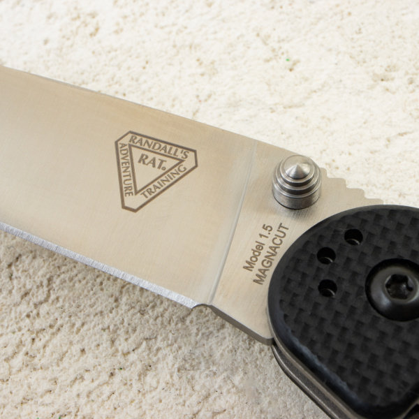 Нож Ontario Rat 1.5, Satin, MagnaCut, G10 Black Handle, 8880