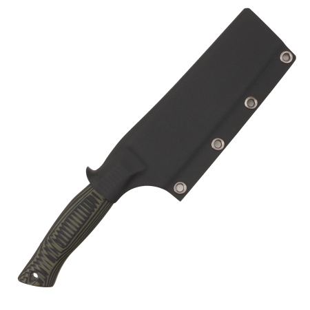 Нож OWL S120 F, N690 Cryo, G10 Black/Olive Handle, Kydex
