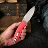 Нож Remette Cool Whale, 14C28N, G10 Orange Handle, RTCL-GN3