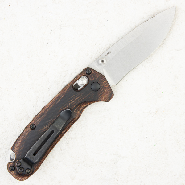 Нож Benchmade Hunt North Fork, 15031-2, CPM-S30V, Stabilized Wood