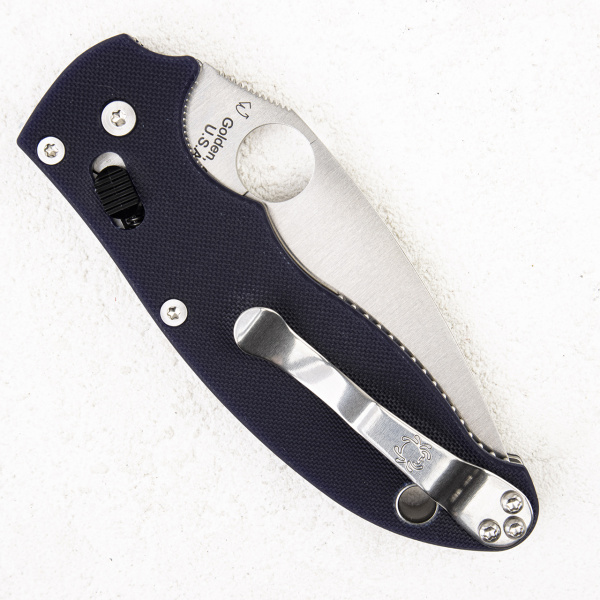 Нож Spyderco Manix 2, CPM S110V, G10 Dark Blue, C101GPDBL2Нож Spyderco Manix 2, CPM S110V, G10 Dark Blue, C101GPDBL2