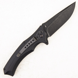 Нож QSP Sthenia, 440C, G10 Black - складной туристические ножи из стали Нож QSP Sthenia, 440C, G10 Black - складной туристические ножи из стали