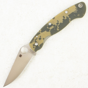 Нож Spyderco Military, CPM S30V, G10 Camo, C36GPCMO Нож Spyderco Military, CPM S30V, G10 Camo, C36GPCMO