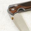 Нож Chris Reeve Small Sebenza 31 Inlay, CPM MagnaCut, Titanium/Macassar Ebony Handle, S31-1116