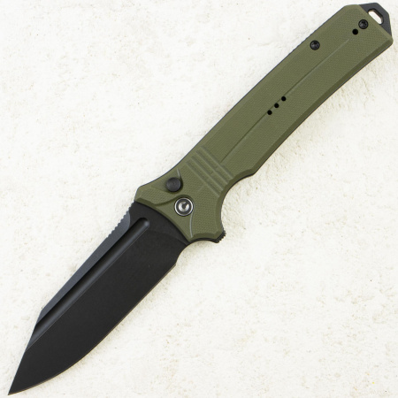 Нож CIVIVI Neurohaptic, Black Stonewashed Nitro-V, G10 Green Handle, C23080-3