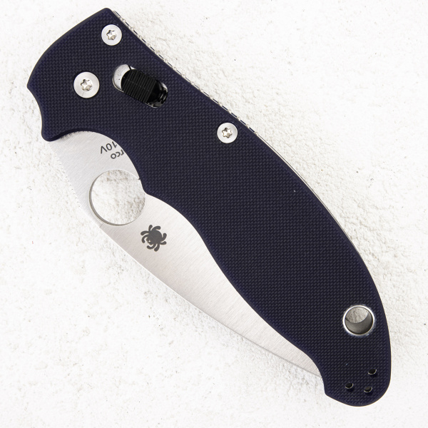Нож Spyderco Manix 2, CPM S110V, G10 Dark Blue, C101GPDBL2