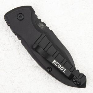 Нож Hogue A01 MicroSwitch Auto, CPM-154 Black, Aluminum Black - складной туристические ножи из стали Нож Hogue A01 MicroSwitch Auto, CPM-154 Black, Aluminum Black - складной туристические ножи из стали