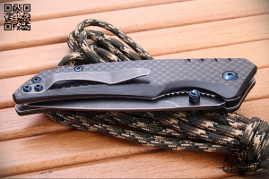 Нож Kershaw Halogen, Blackwash, Carbon - купить в интернет-магазине Blademan