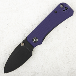 Нож CIVIVI Baby Banter, Nitro-V Black, G10 Purple - складной туристические ножи из стали Нож CIVIVI Baby Banter, Nitro-V Black, G10 Purple - складной туристические ножи из стали