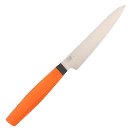 Нож универсальный OWL U130 F, Elmax Cryo, G10 Orange Handle