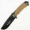 Ganzo Survival Knife, 7Cr17MoV, ABS Desert Yellow, G8012-DY