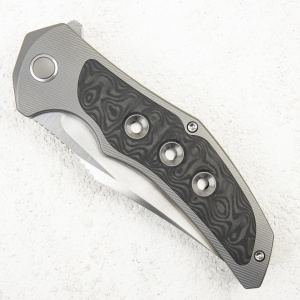 Нож WE Knife Magnetron, CPM 20CV, Titanium/Carbon Fiber - складной туристические ножи из стали Нож WE Knife Magnetron, CPM 20CV, Titanium/Carbon Fiber - складной туристические ножи из стали