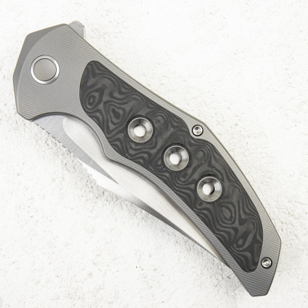 Нож WE Knife Magnetron, CPM 20CV, Titanium/Carbon Fiber Нож WE Knife Magnetron, CPM 20CV, Titanium/Carbon Fiber - купить в интернет-магазине Blademan