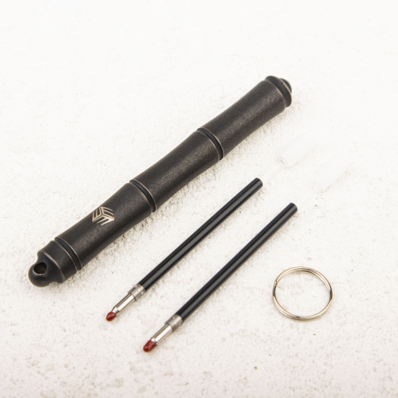 Тактическая ручка WE KNIFE Syrinx Black, 6AL4V Titanium - купить в интернет-магазине Blademan