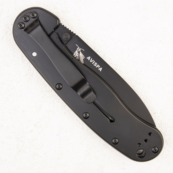Нож ESEE Avispa, D2, Full Black