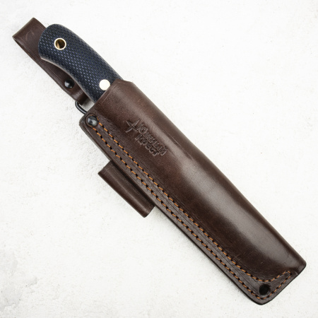 Нож Южный Крест Скаут L, CPR, Конвекс, Микарта Синяя - купить в интернет-магазине Blademan