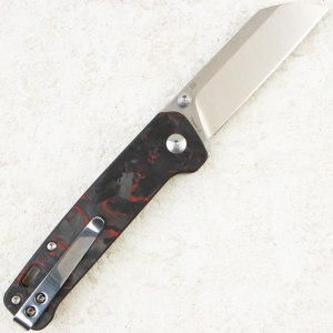 Нож QSP Penguin V2, D2, G10 Black/Red, QS130-F1 Нож QSP Penguin V2, D2, G10 Black/Red, QS130-F1