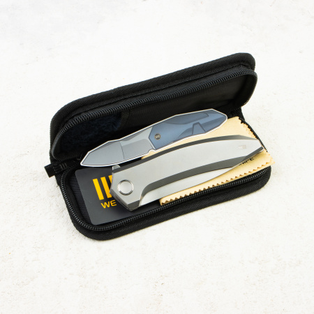 Нож WE Knife Acuminal, Rubbed Satin Vanax, Titanium Handle, WE23070-2 Нож WE Knife Acuminal, Rubbed Satin Vanax, Titanium Handle, WE23070-2