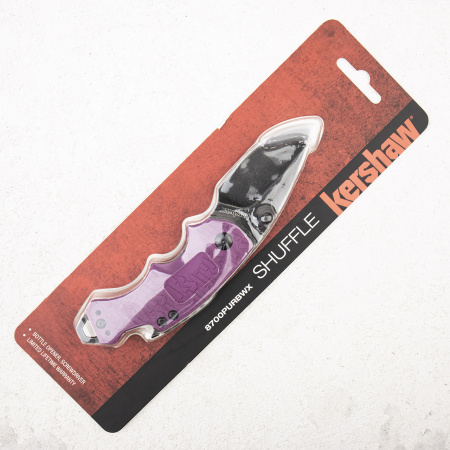Нож Kershaw Shuffle, 8Cr13MoV, FRN Purple, 8700PURBWX Нож Kershaw Shuffle, 8Cr13MoV, FRN Purple, 8700PURBWX