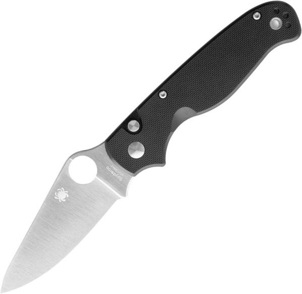 Нож Spyderco ButtonUp, чёрная G10, C275GP