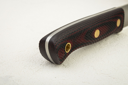 Нож Южный Крест Fox S, СPR, Конвекс, Микарта Красно-Черная - купить в интернет-магазине Blademan