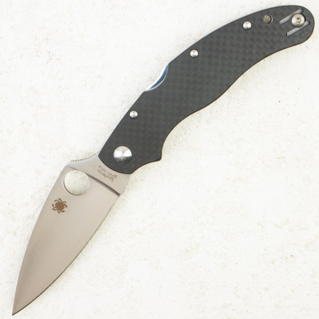 Нож Spyderco Caly 3.5, ZDP-189/420J2, Carbon Fiber Black, C144CFPE