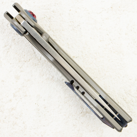 Нож Maxace YU, Bohler M390, Titanium Orange Peel Нож Maxace YU, Bohler M390, Titanium Orange Peel