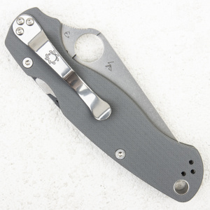 Нож Spyderco Paramilitary 2, Maxamet, G10 Dark Gray, C81GPDGY2 Нож Spyderco Paramilitary 2, Maxamet, G10 Dark Gray, C81GPDGY2