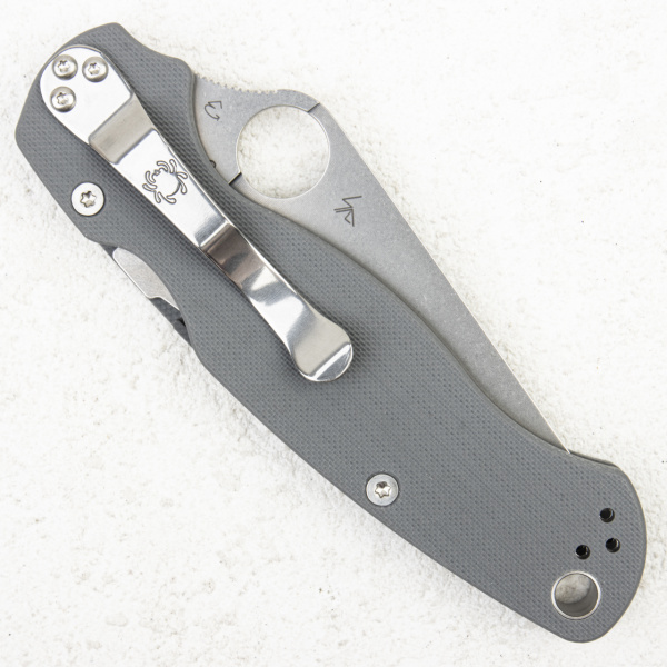 Нож Spyderco Paramilitary 2, Maxamet, G10 Dark Gray, C81GPDGY2