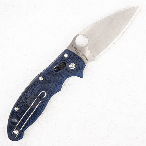 Нож Spyderco Manix 2, CTS BD1N, FRN Blue, C101PBL2