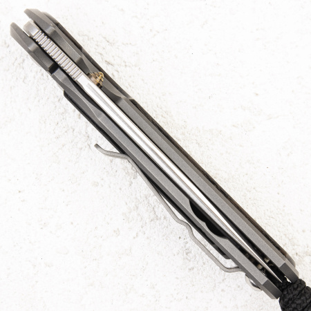 Нож Chris Reeve Small Sebenza 31, S45VN, Titanium/Bog Oak - купить в интернет-магазине Blademan