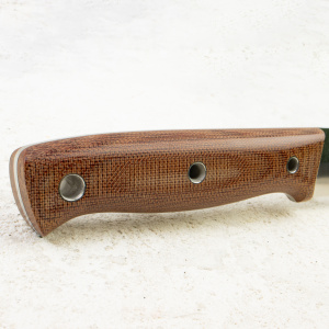 Нож Южный Крест - Модель X, Микарта Светлая холст, D2