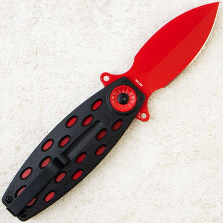Нож QSP Beetle, Red 14C28N, G10 Black, QS162-D Нож QSP Beetle, Red 14C28N, G10 Black, QS162-D