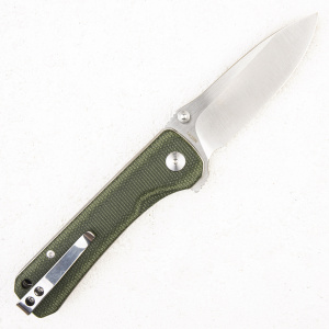 Нож QSP Hawk, 14C28N, Micarta Green - складной туристические ножи из стали Нож QSP Hawk, 14C28N, Micarta Green - складной туристические ножи из стали