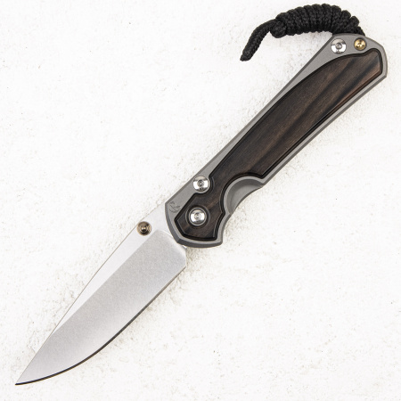 Нож Chris Reeve Small Sebenza 31, S45VN, Titanium/Macassar Ebony