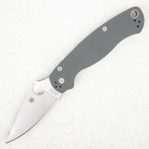 Нож Spyderco Paramilitary 2, Maxamet, G10 Dark Gray, C81GPDGY2 Нож Spyderco Paramilitary 2, Maxamet, G10 Dark Gray, C81GPDGY2