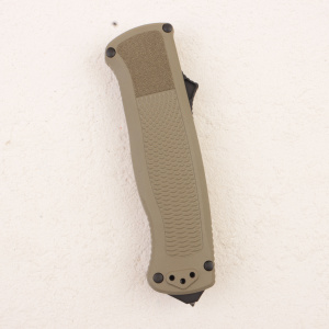 Нож Benchmade Shootout, Drop-Point, Cruwear, Ranger Green Grivory Handle, 5371BK-01