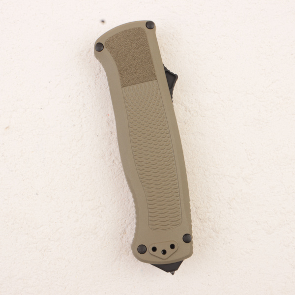Нож Benchmade Shootout, Drop-Point, Cruwear, Ranger Green Grivory Handle, 5371BK-01