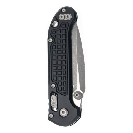 Нож Microtech LUDT RAM-LOK S/E Frag, чёрный алюминий, 1135RL-10APFR — фото 4