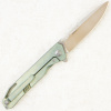 Mr.Blade Keeper, M390 Satin, Titanium Green Mr.Blade Keeper, M390 Satin, Titanium Green