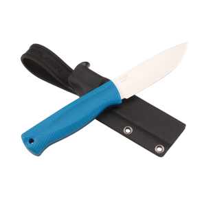 Нож OWL Hoot S, N690 Cryo, G10 Blue Handle, Kydex