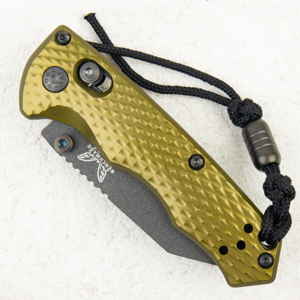 Нож Benchmade Full Immunity, CPM M4, Aluminum Woodland Green, 290BK-2
